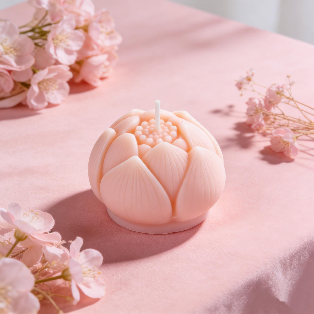 Flower Succulent Tulip Rose Cylinder Molds Silicone Wave Spiral Candle Mold - Silicone Resin Casting Molds for Candle & Resin & Soap Craft Supplies