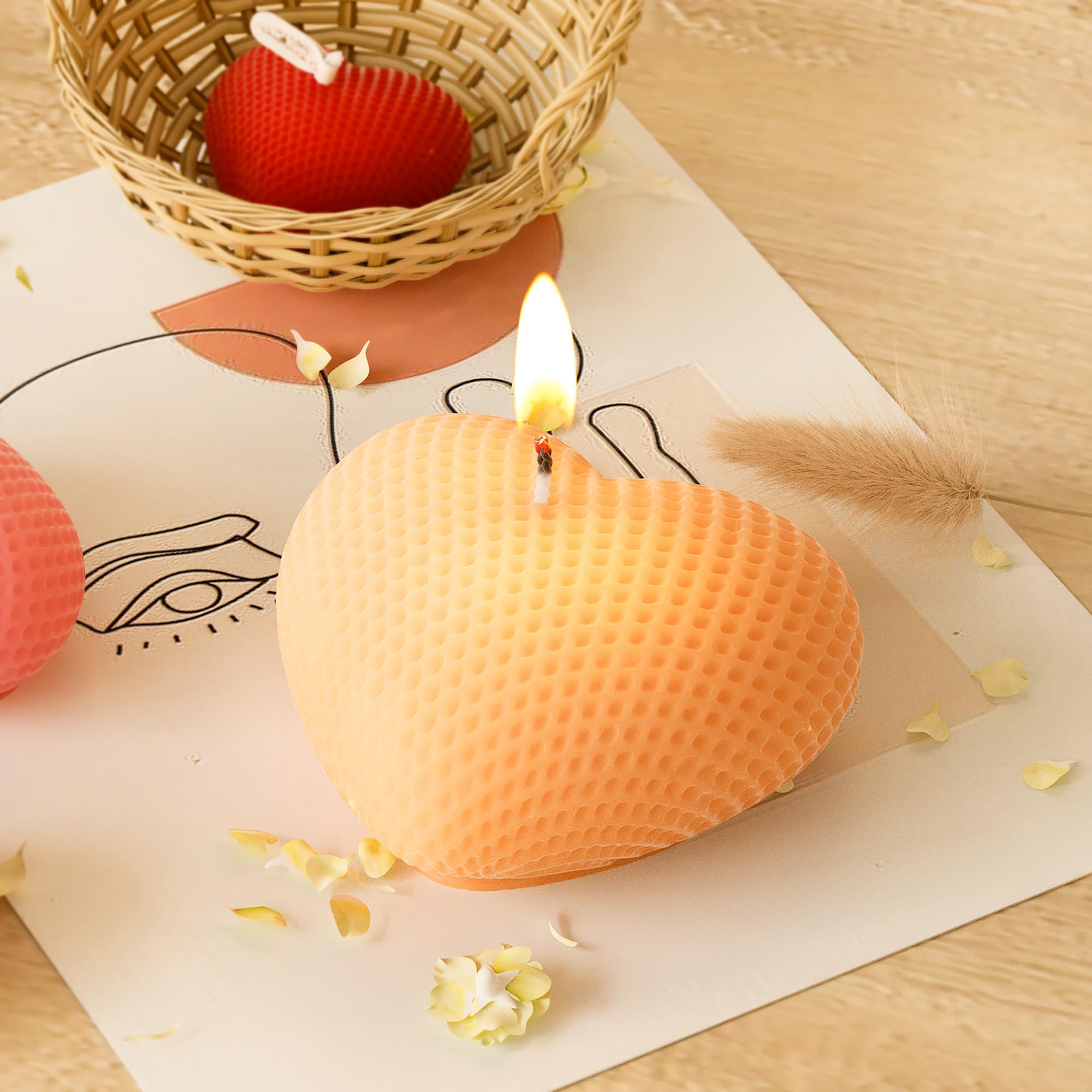 Animal & Owl Resin & Silicone Candle Mold Set - 3D Animal Mold for Home Decor & Candle Making