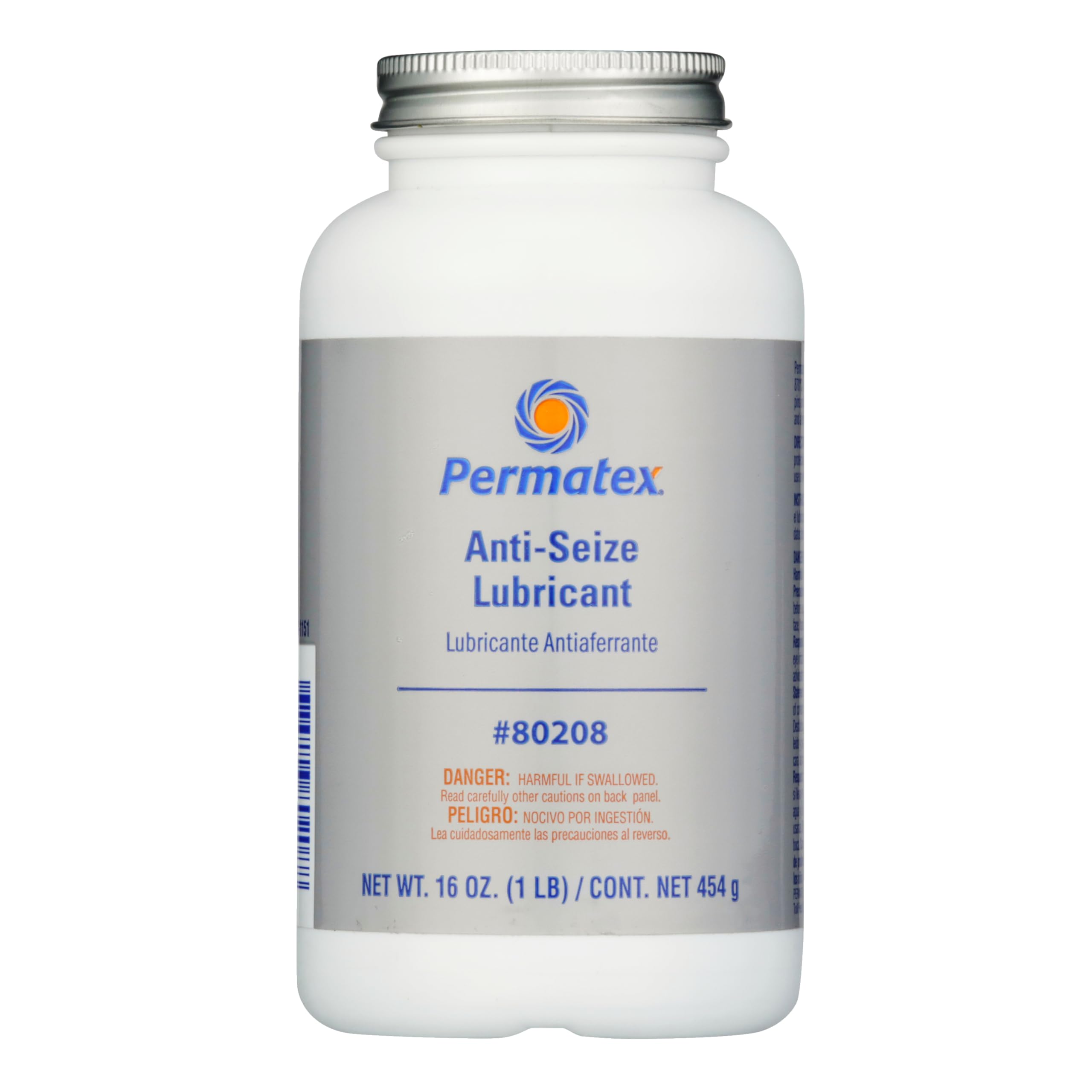 Permatex 80078 Anti-Seize Lubricant with Brush Top Bottle, 8 oz.