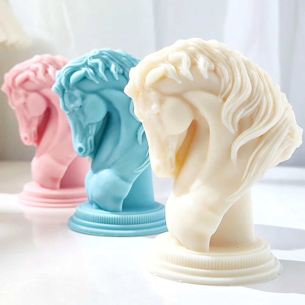 Animal & Owl Resin & Silicone Candle Mold Set - 3D Animal Mold for Home Decor & Candle Making