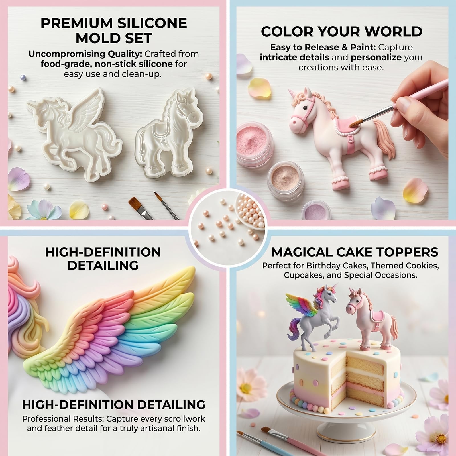 1 Pc Funny Chicken Butt Fondant Mold 3D Bending Chicken Candy Silicone Mold for Cake Decorating, Chocolate, Cupcake Toppers, Resin, Soap, Epoxy, Clay, Plaster, Farm Animal DIY Crafts