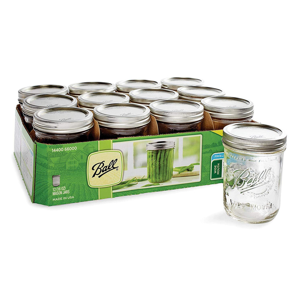 Ball Mason 4oz Quilted Jelly Jars with Lids and Bands, Set of 12