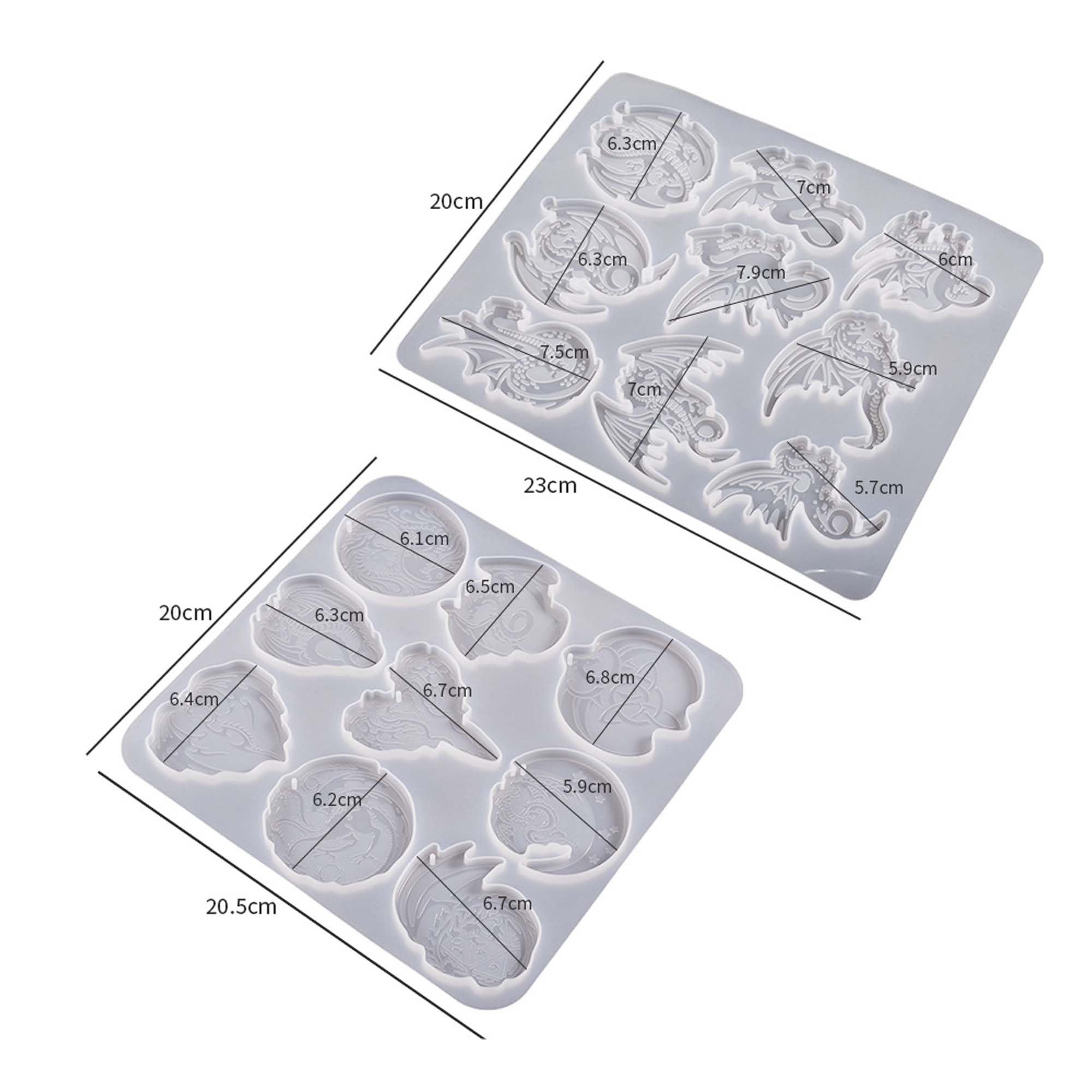 Bottle Candle Molds Cylinder Flower Pillar Mold - Rose Flower - Resin Casting Silicone Molds for Home Decor & Candle Making Wave Spiral Mold