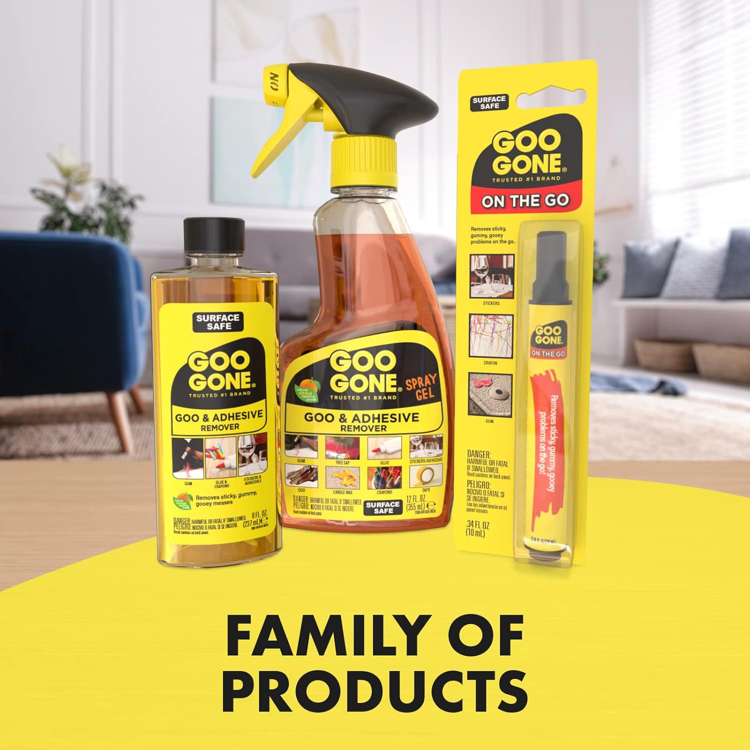 Goo Gone Sticker Lifter - Adhesive & Sticker Remover - 2 Ounce - Citrus Power Removes Stickers Tape Labels Decals Tags and Gum