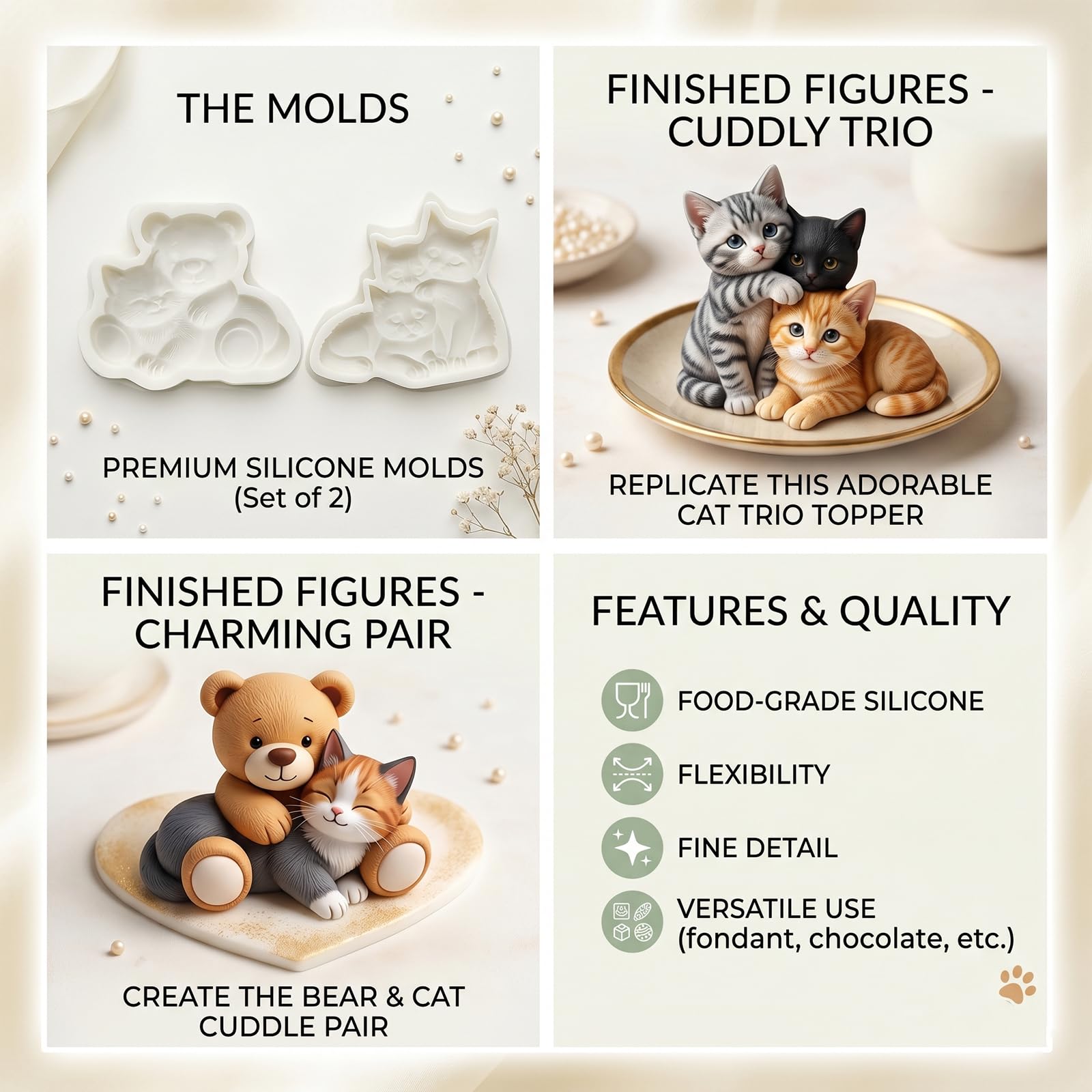 1 Pc Funny Chicken Butt Fondant Mold 3D Bending Chicken Candy Silicone Mold for Cake Decorating, Chocolate, Cupcake Toppers, Resin, Soap, Epoxy, Clay, Plaster, Farm Animal DIY Crafts