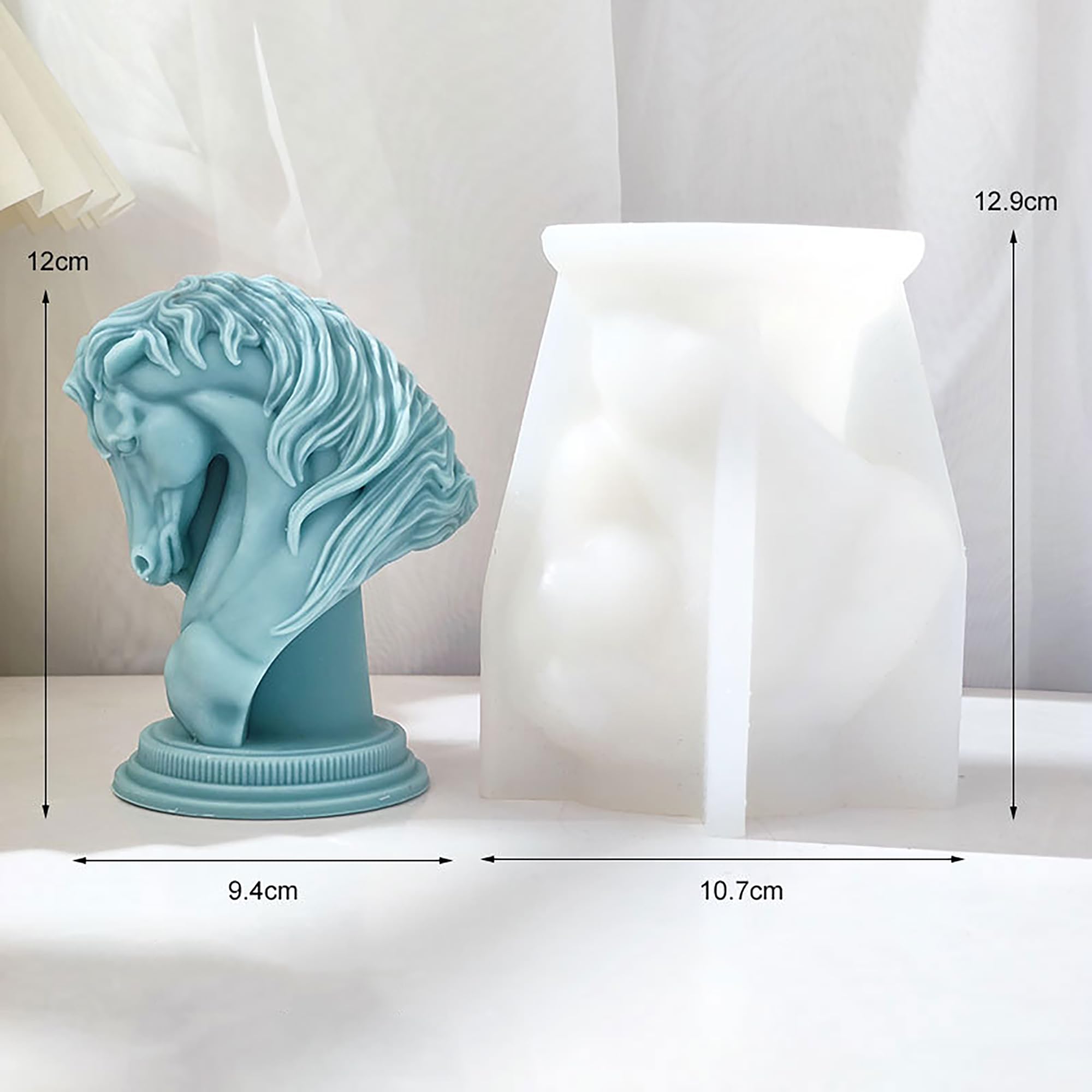 Animal & Owl Resin & Silicone Candle Mold Set - 3D Animal Mold for Home Decor & Candle Making