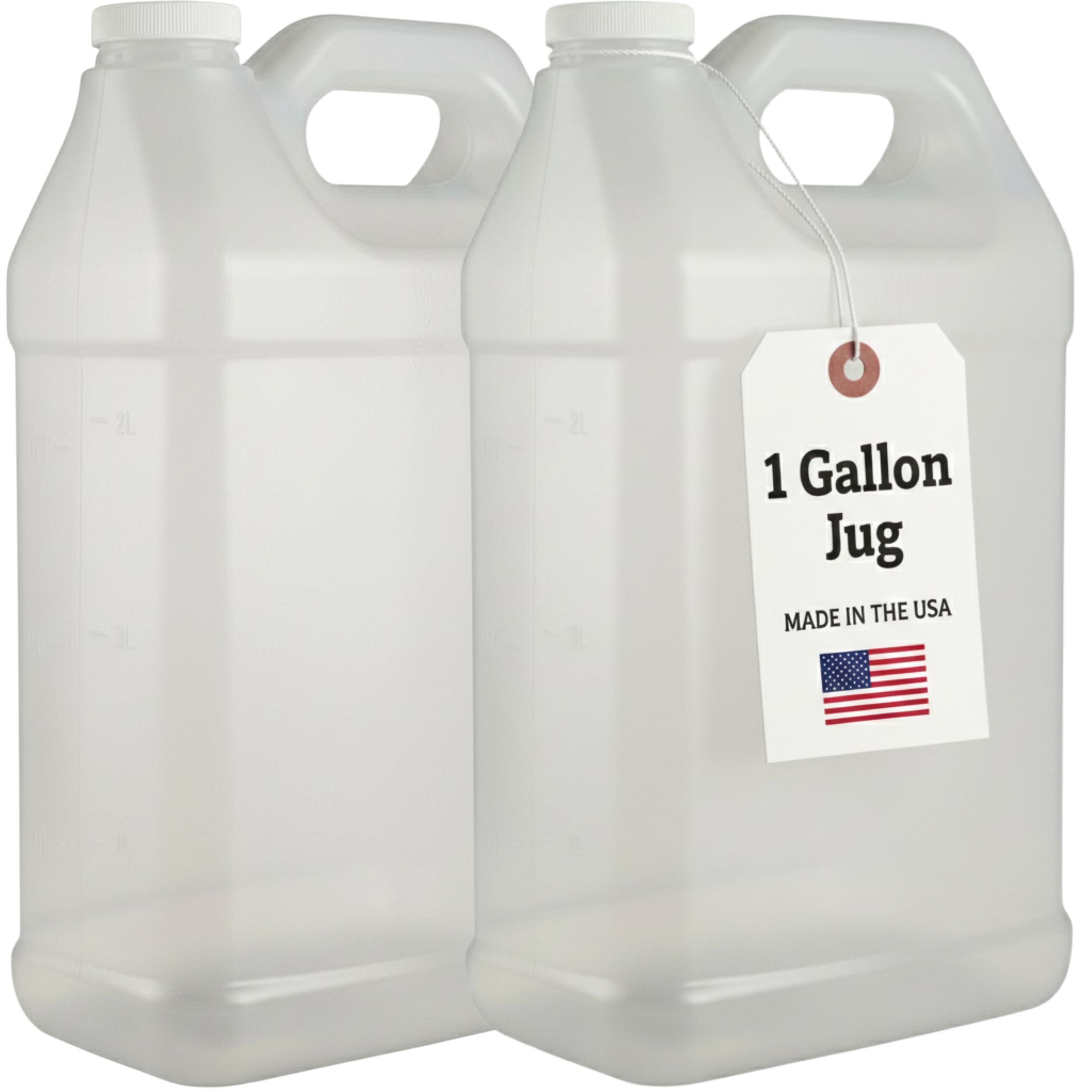 kitchentoolz 2.5 Gallon Water Jug – Water Container Heavy-Duty HDPE Carboy for Automotive Used Oil Container & Liquid Storage – 10 Liter Water Jugs with Secure Lid – Made in USA