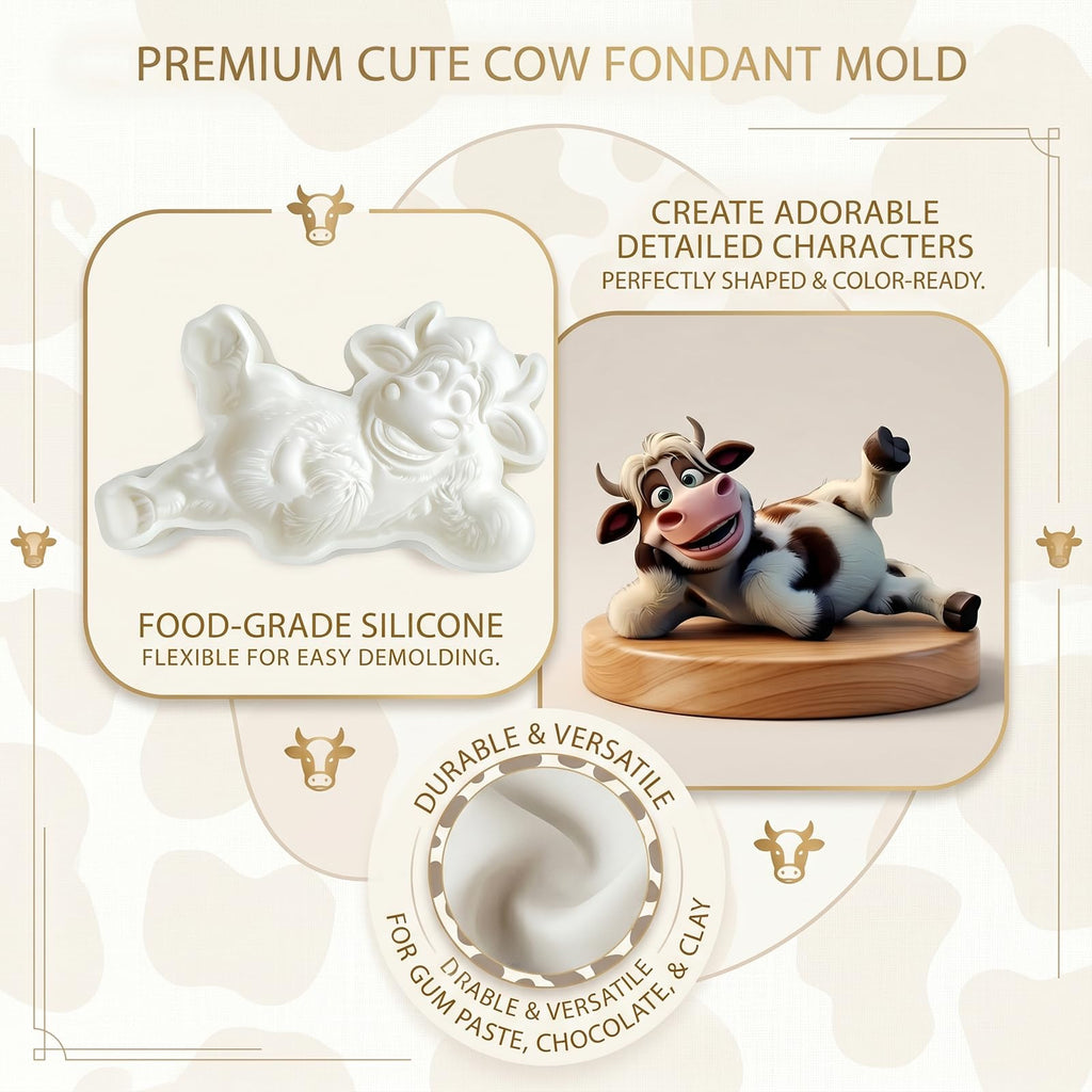 1 Pc Funny Chicken Butt Fondant Mold 3D Bending Chicken Candy Silicone Mold for Cake Decorating, Chocolate, Cupcake Toppers, Resin, Soap, Epoxy, Clay, Plaster, Farm Animal DIY Crafts