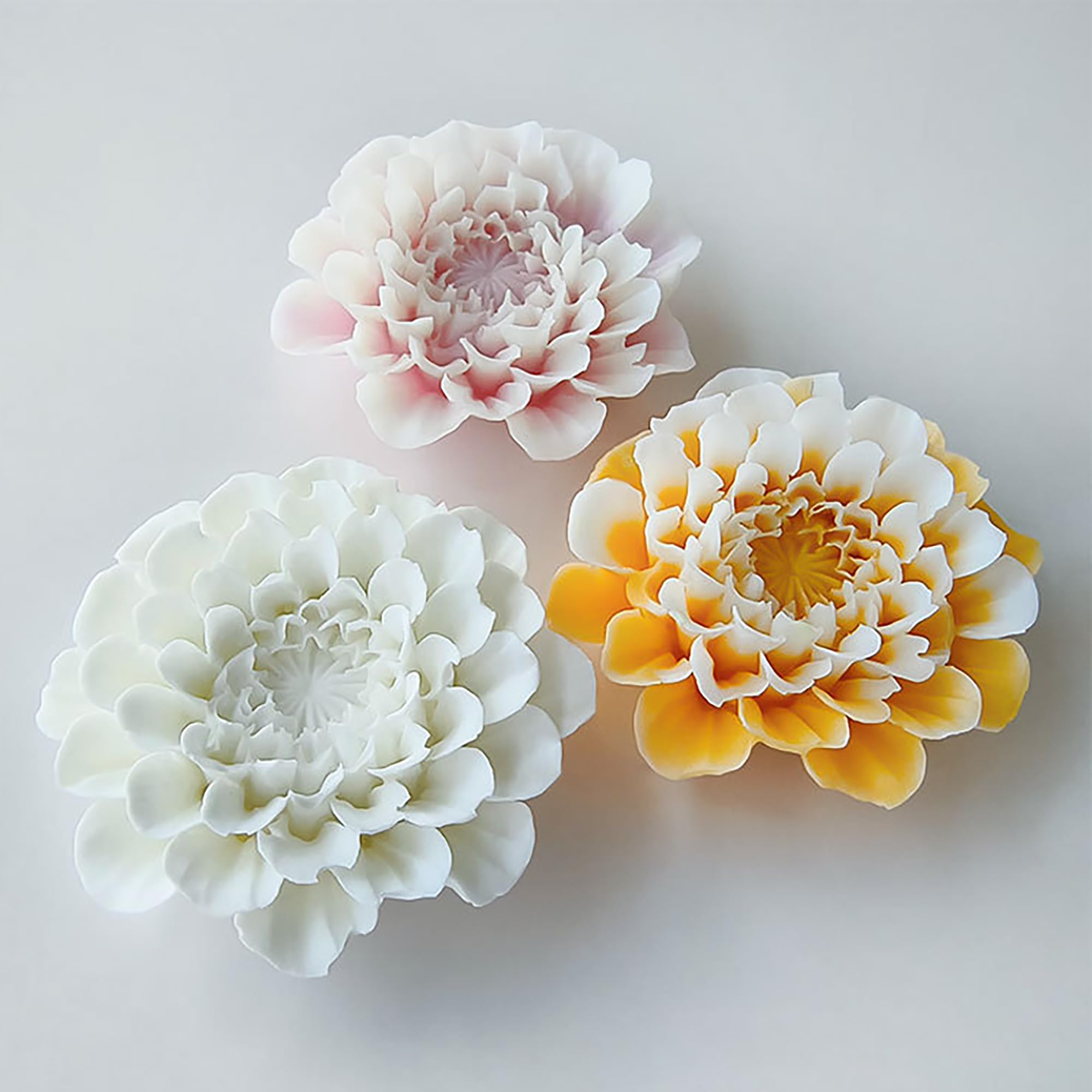 2 Pack Spiral Wave Resin Casting Molds - Silicone for 3D Animal Candle Making