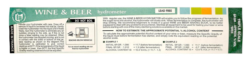 Hydrometer (Triplescale)