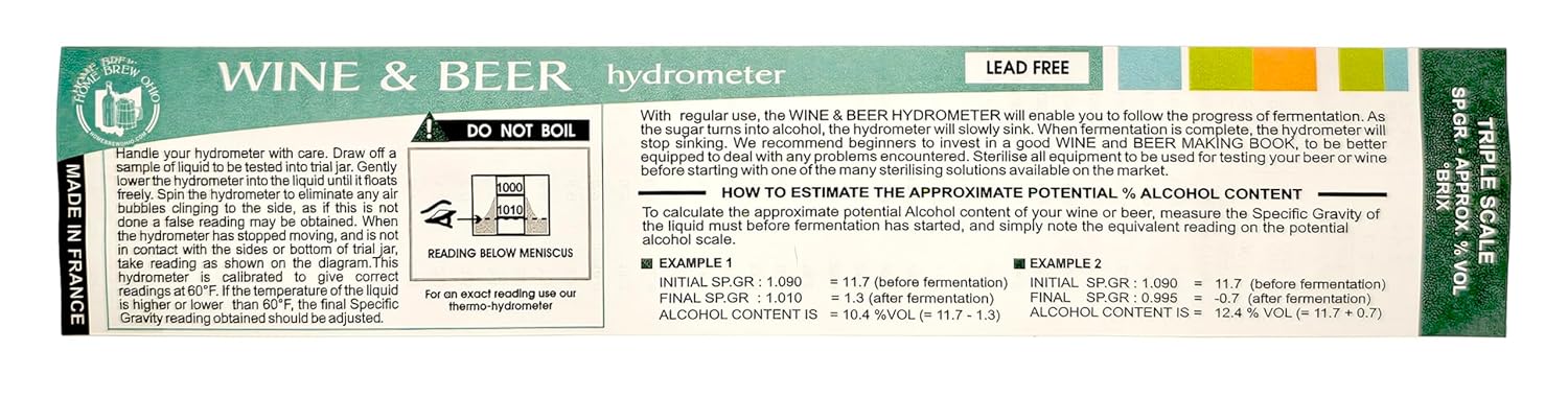 Hydrometer (Triplescale)
