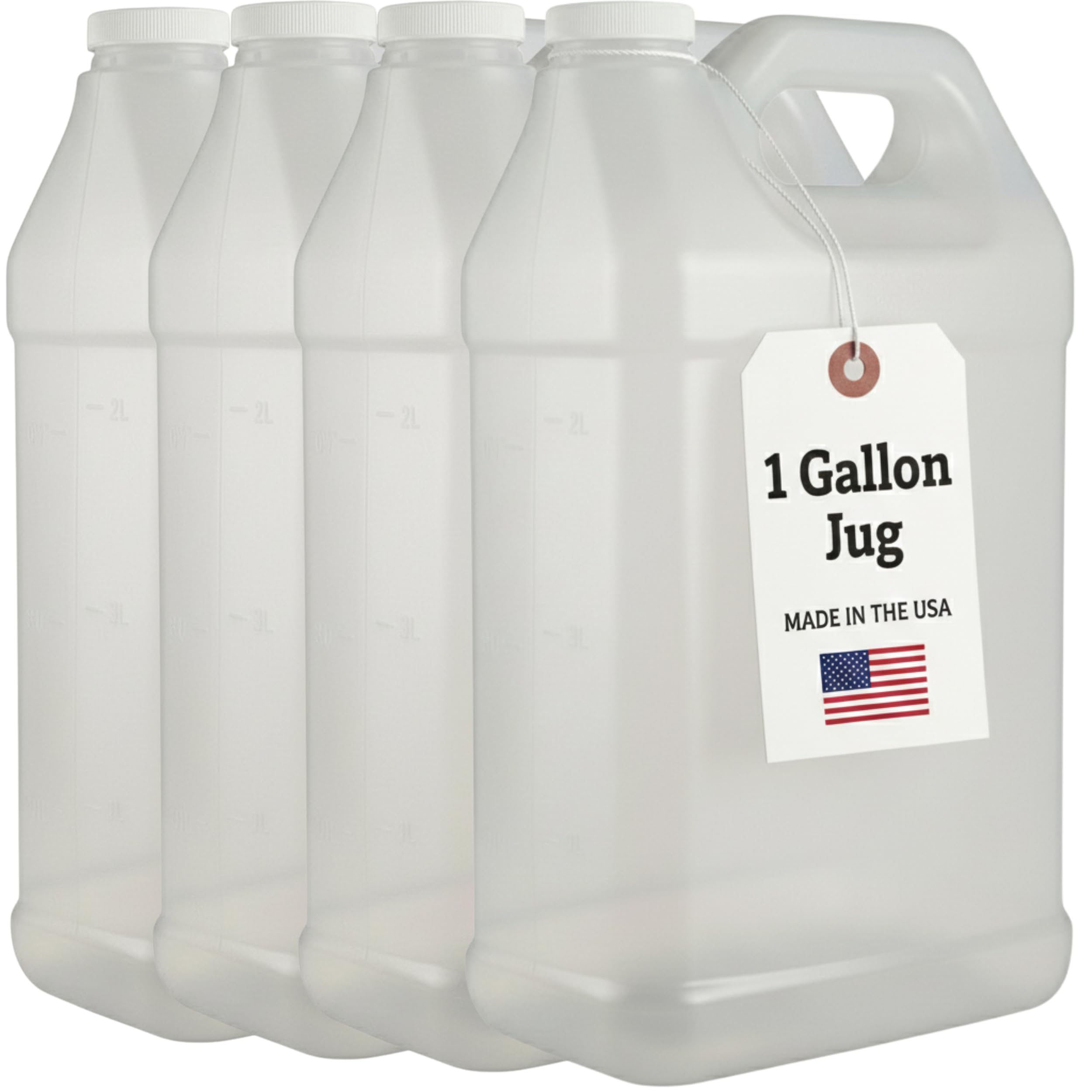 kitchentoolz 2.5 Gallon Water Jug – Water Container Heavy-Duty HDPE Carboy for Automotive Used Oil Container & Liquid Storage – 10 Liter Water Jugs with Secure Lid – Made in USA