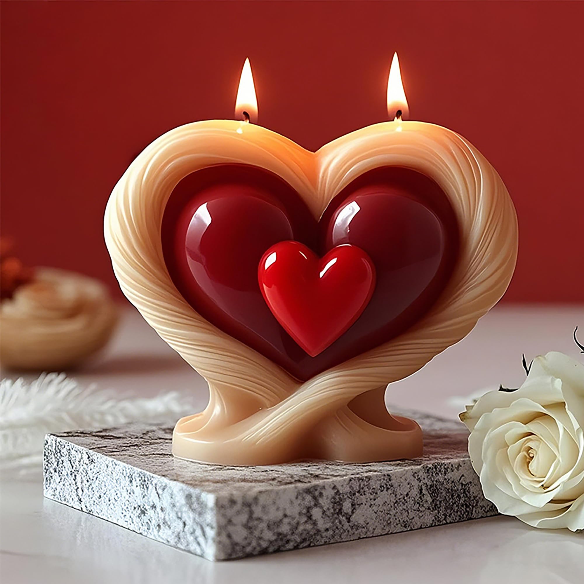 Tree Bear Candle Mold - Animal & Bear Resin Casting Molds, Silicone Clay Jewelry Molds, Candle Making Craft Supplies