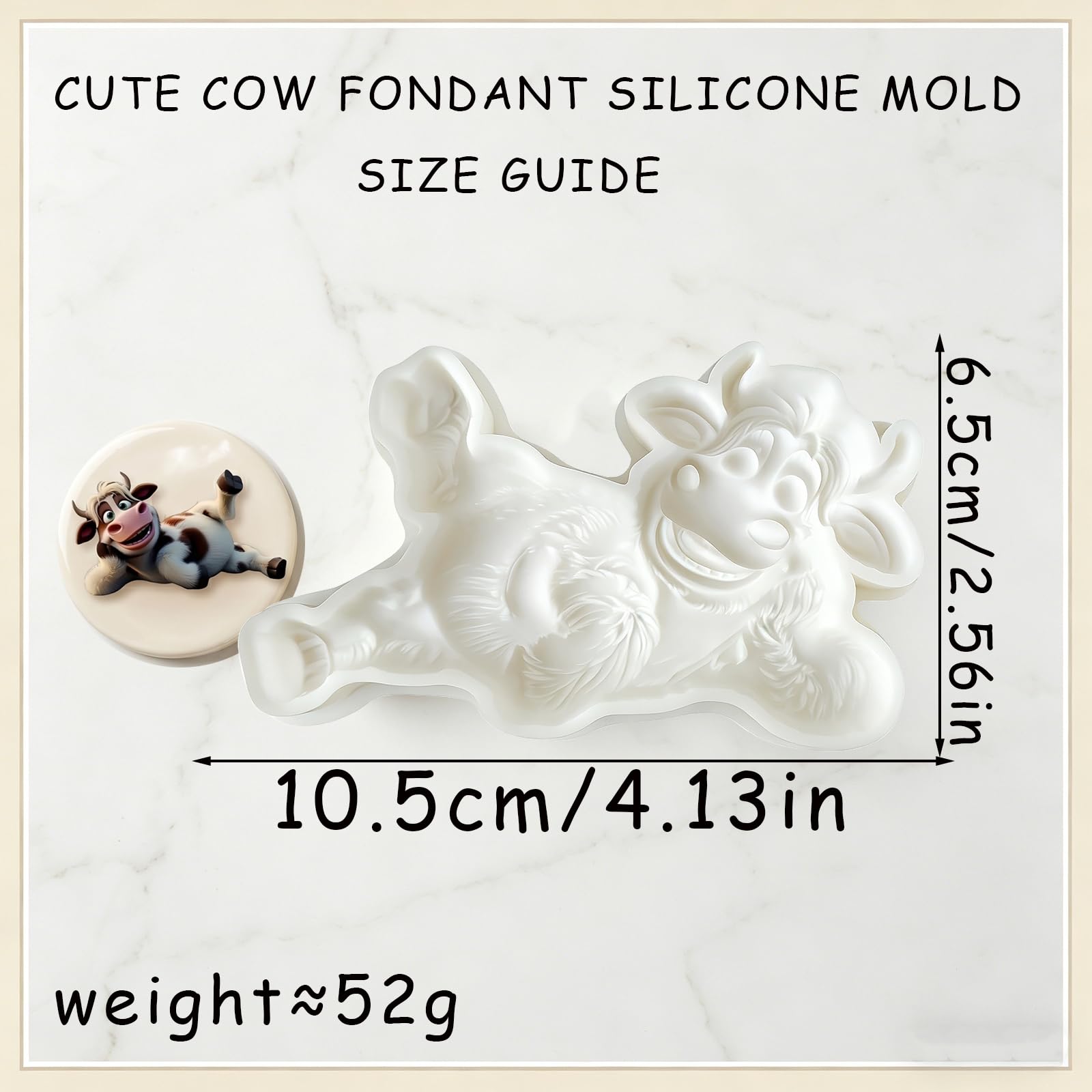 1 Pc Funny Chicken Butt Fondant Mold 3D Bending Chicken Candy Silicone Mold for Cake Decorating, Chocolate, Cupcake Toppers, Resin, Soap, Epoxy, Clay, Plaster, Farm Animal DIY Crafts