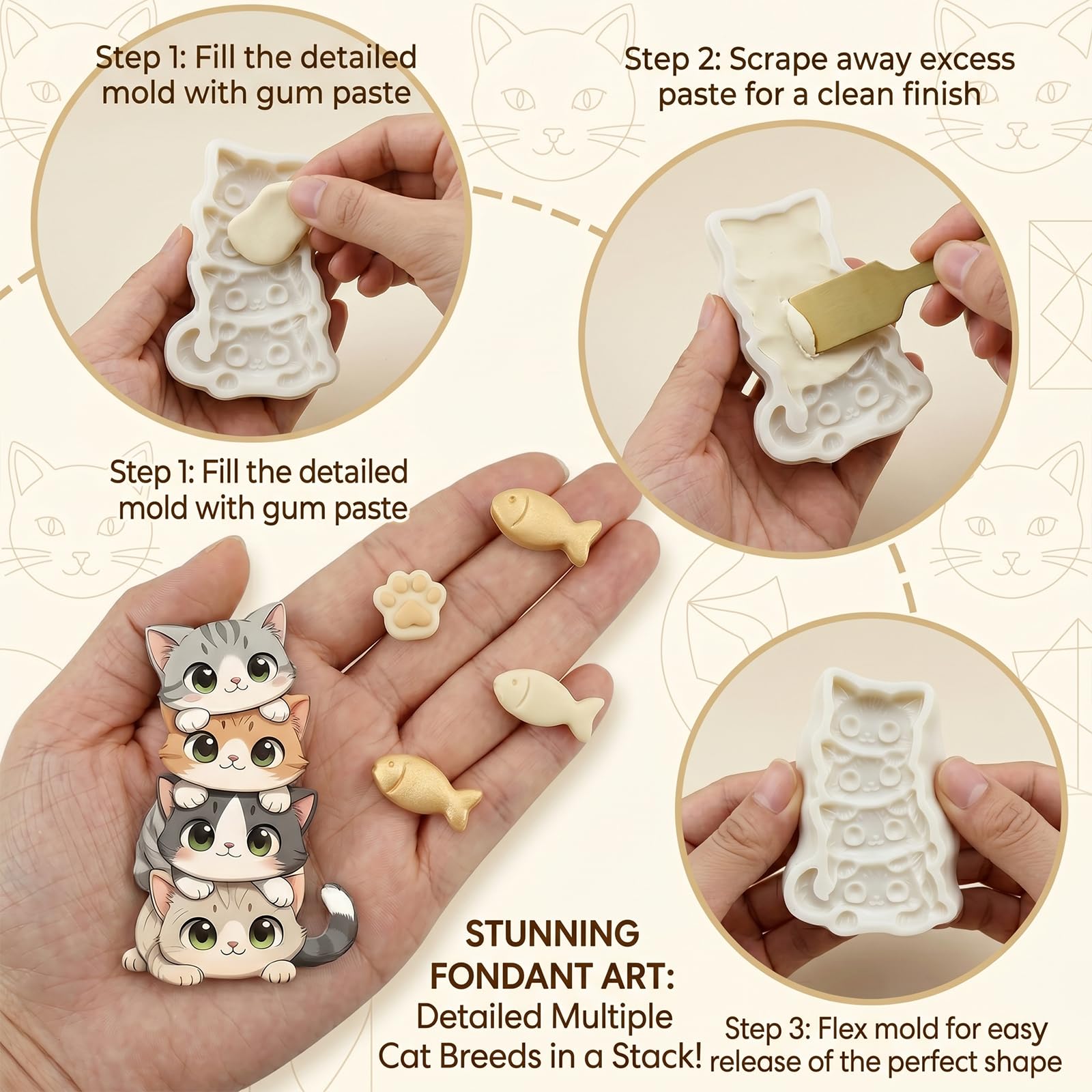 1 Pc Funny Chicken Butt Fondant Mold 3D Bending Chicken Candy Silicone Mold for Cake Decorating, Chocolate, Cupcake Toppers, Resin, Soap, Epoxy, Clay, Plaster, Farm Animal DIY Crafts