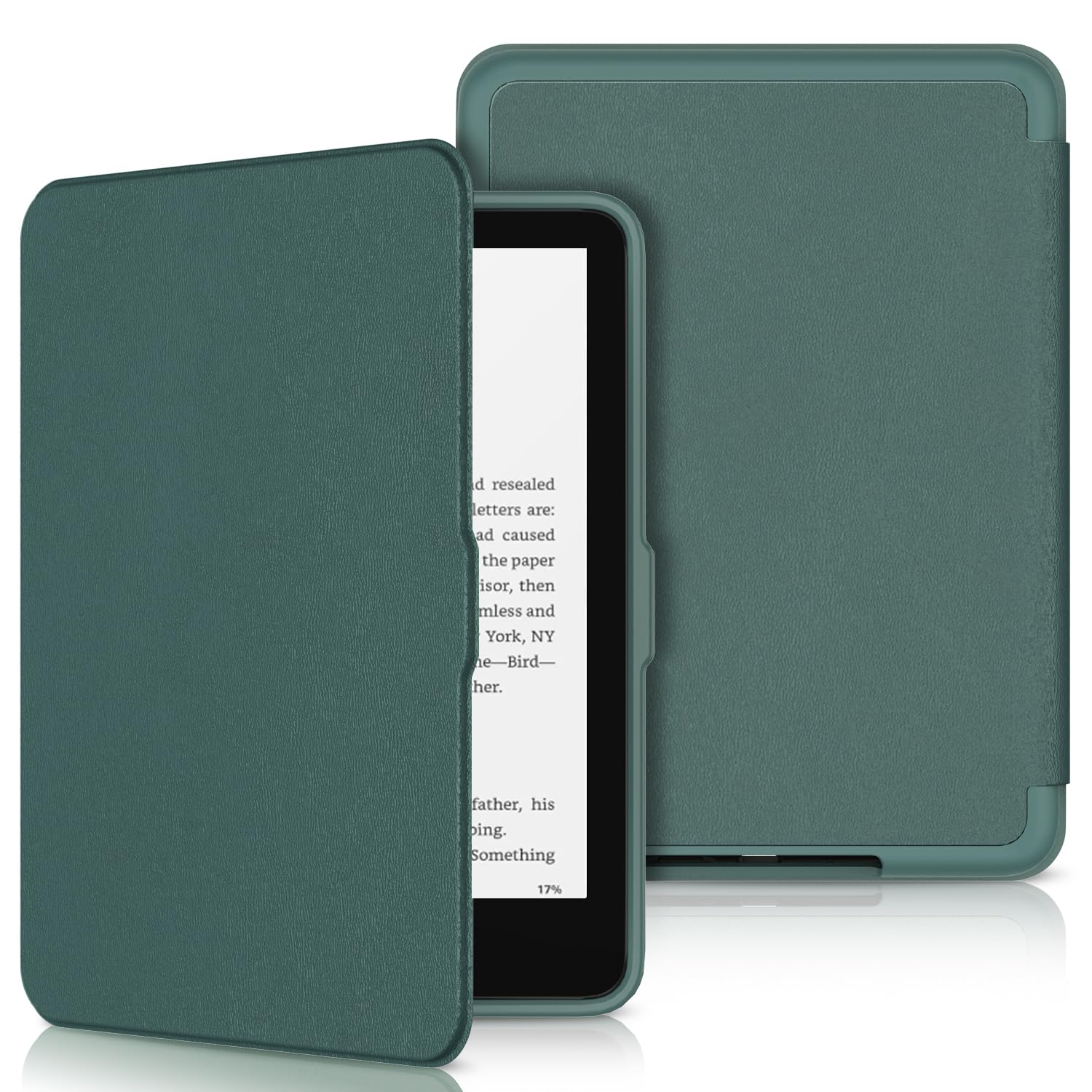 New Kindle Paperwhite 2024 Case 7" (12th Gen) & Kindle Colorsoft Signature Edition Case, Sanyetral Slim PU Leather Cover with Soft TPU Back and Auto Sleep/Wake, Not for Remarkable Kobo -Light Blue