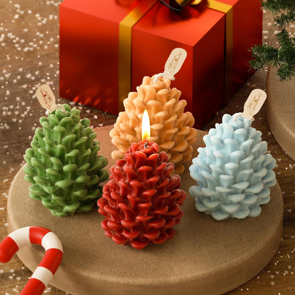 2 Pack Spiral Wave Resin Casting Molds - Silicone for 3D Animal Candle Making