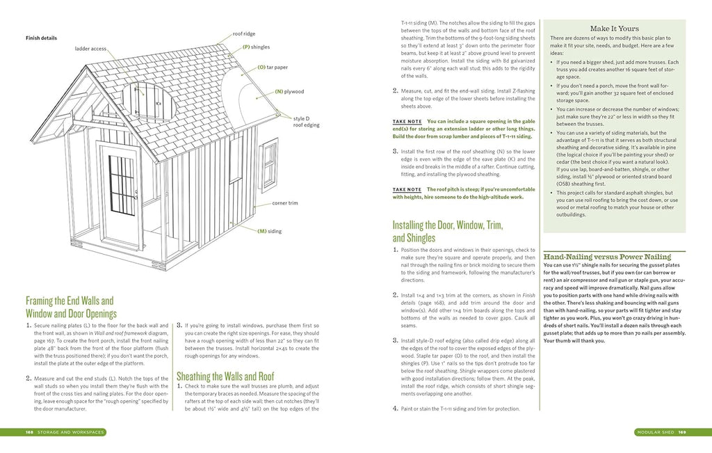 The Backyard Homestead Book of Building Projects: 76 Useful Things You Can Build to Create Customized Working Spaces and Storage Facilities, Equip the Garden, Store the Harvest, House Your Animals, and Make Practical Outdoor Furniture