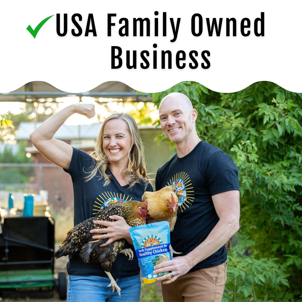 Buff Clucks Chick Formula Herbal Supplement for Baby Chicks – All-Natural Botanical Blend for Daily Wellness, Feather Quality – Plant-Based Herbs for Coop Snacks - Calendula, Oregano, Lemon Balm, USA