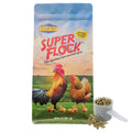 Super Flock Pro Boost Probiotic - Probiotics, Vitamins, Minerals and Electrolytes for Chickens | Chicken Vitamins and Supplements for All Poultry + 1lb