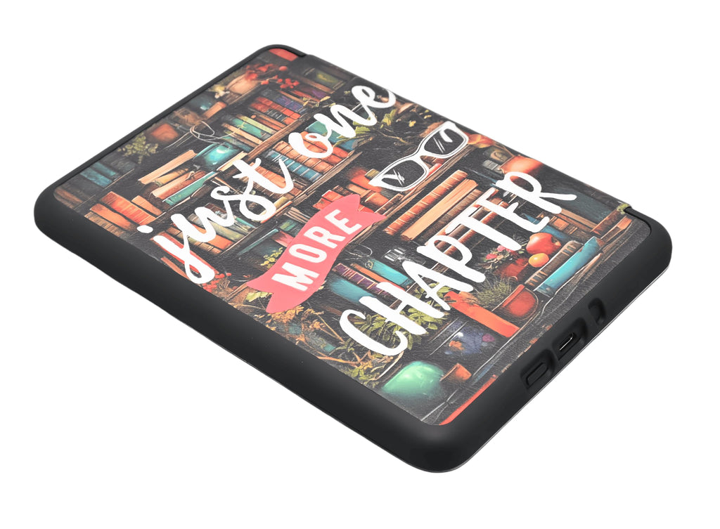 Case for All-New Kindle Paperwhite 12th Gen 2024 and Kindle Colorsoft Signature Edition, Book Lovers Gifts Lightweight PU Leather Protective Cover with Auto Sleep Wake Hand Strap