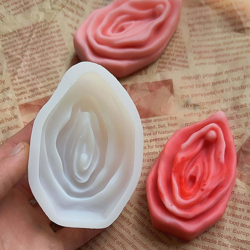 Flower Animal Cylinder Molds Silicone Wave Spiral Candle Mold - Silicone Resin Casting Molds for Candle & Resin & Soap Craft Supplies