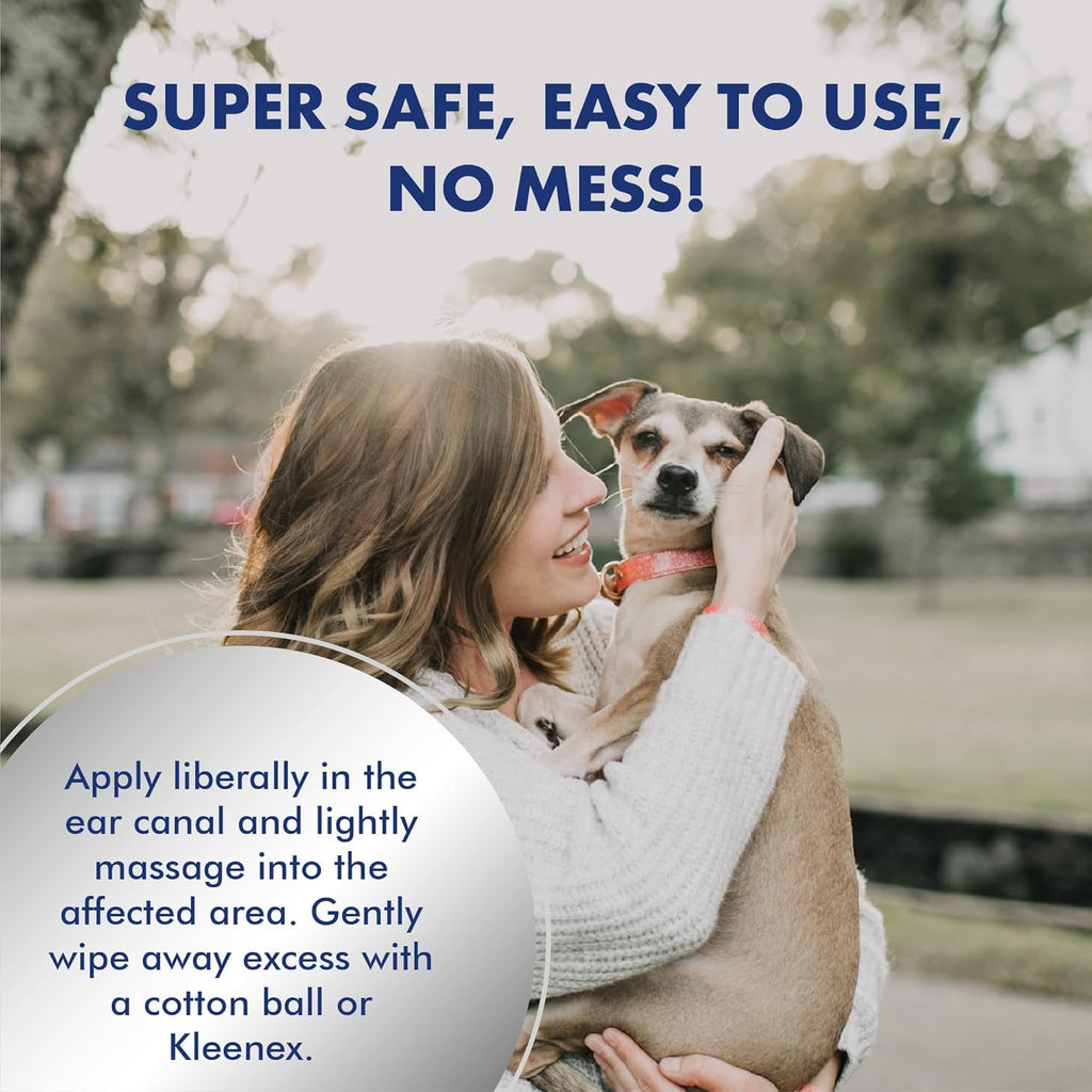 PetSilver - Wound & Skin Spray (4 fl oz) and Ear Wash (8 fl oz) with Patented Chelated Silver - Wound Care, Hot Spot, & Itch Relief Spray - Ear Cleaner & Treatment for Cats and Dogs - Made in USA