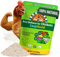 Buff Clucks Dust Bath Herb Blend for Chickens - Keep Feathers Clean & Healthy - Food Grade, Natural Nesting Box Herbs for Bedding, Coop Floor, USA (12 oz)