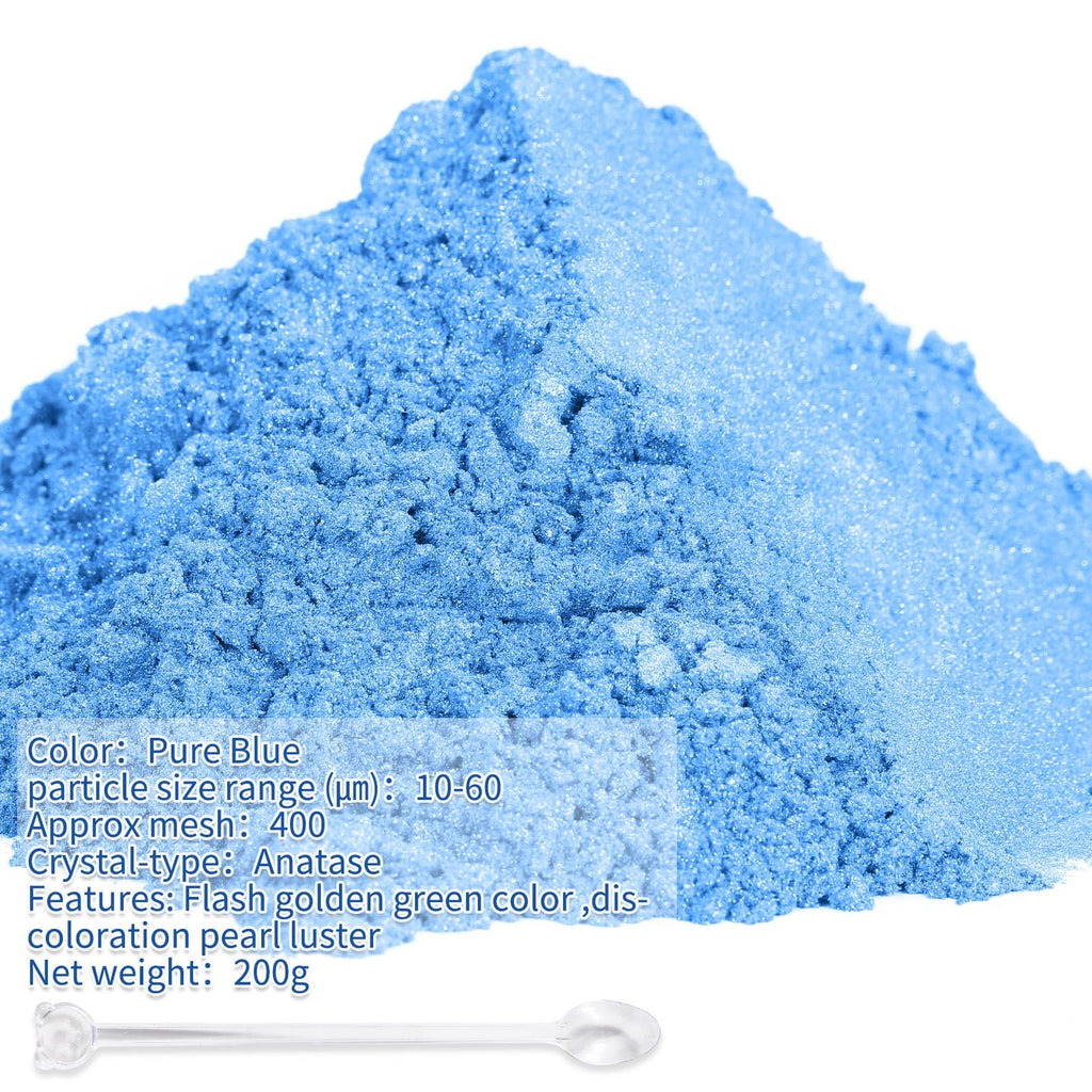 CHANGTIKEJI Mica Powder，24 Colors - 10g/Bottle of Natural Pigment Powder for Epoxy Resin，Soap Making，Candle Making,Lip Gloss,Car Freshies,Dye,Nail Polish,Bath Bombs