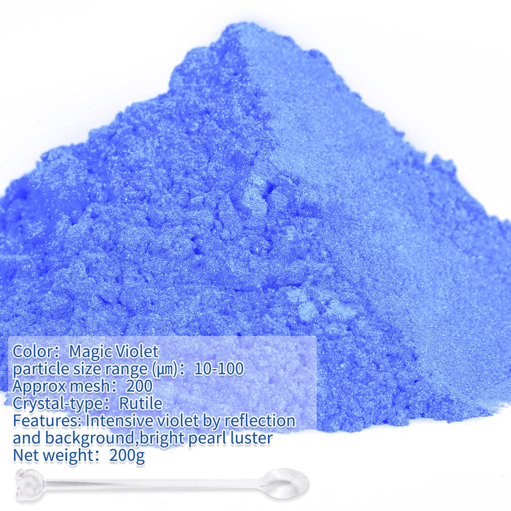 CHANGTIKEJI Mica Powder，24 Colors - 10g/Bottle of Natural Pigment Powder for Epoxy Resin，Soap Making，Candle Making,Lip Gloss,Car Freshies,Dye,Nail Polish,Bath Bombs