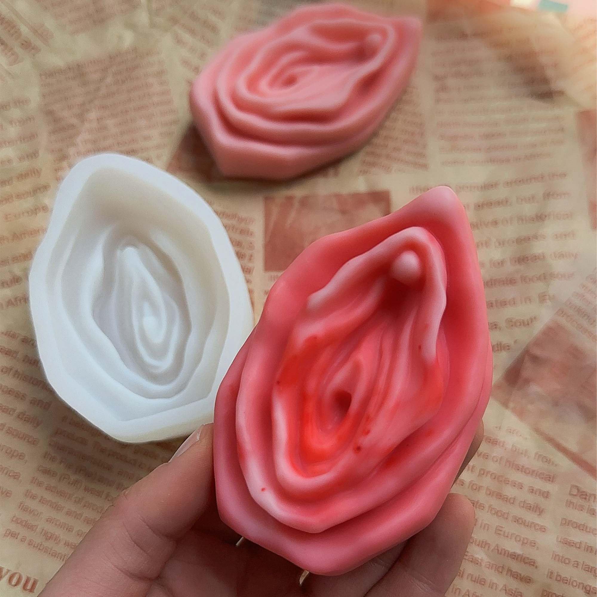 Flower Animal Cylinder Molds Silicone Wave Spiral Candle Mold - Silicone Resin Casting Molds for Candle & Resin & Soap Craft Supplies