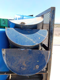 Half-Cut Metal Barrel (Short-Ways)