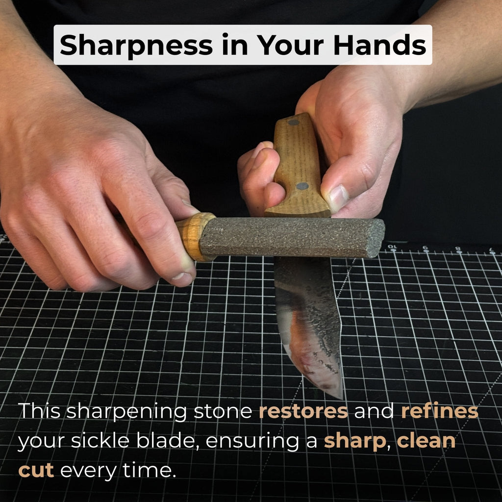 Diamond Grit Sharpening Stone for Scythes & Sickles