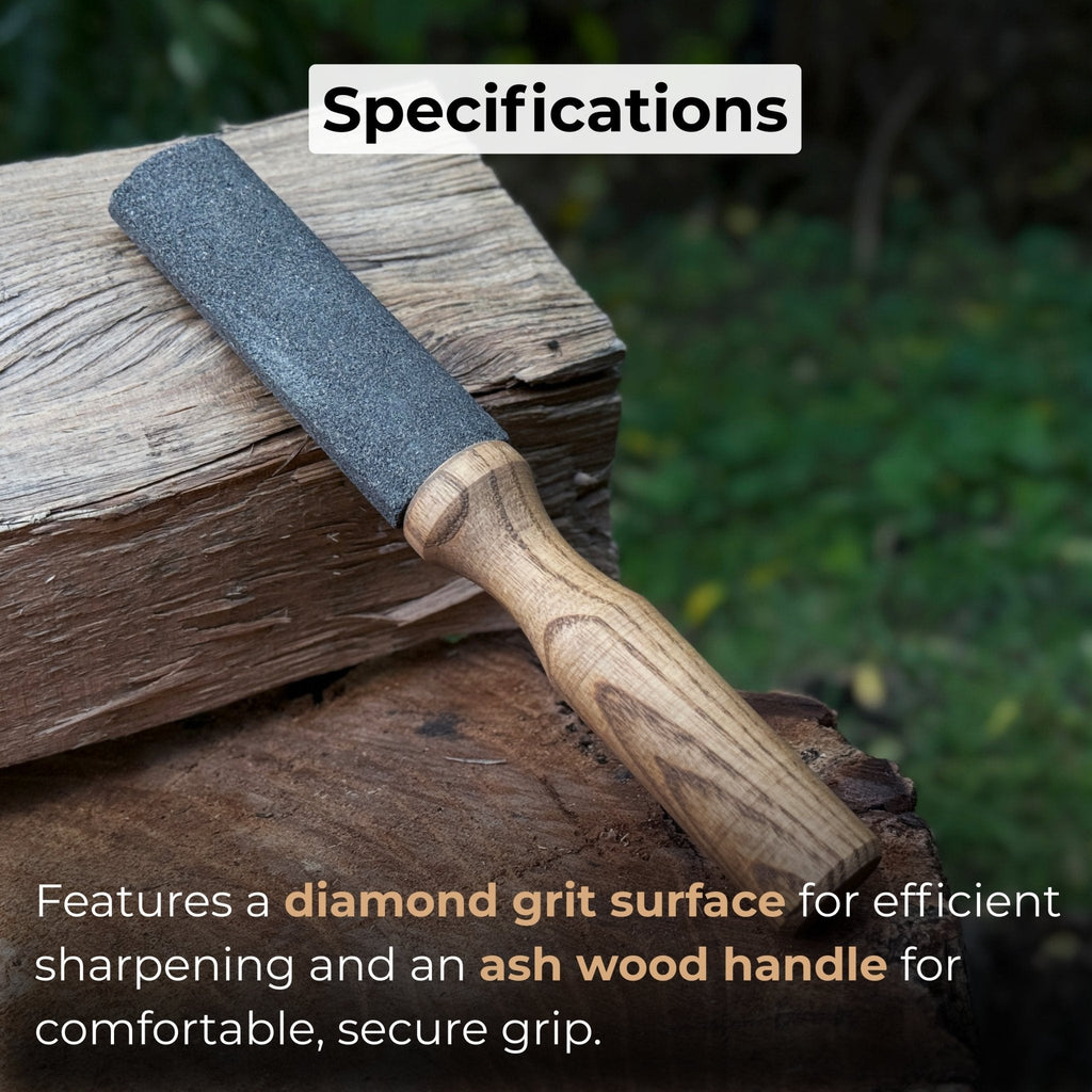 Diamond Grit Sharpening Stone for Scythes & Sickles