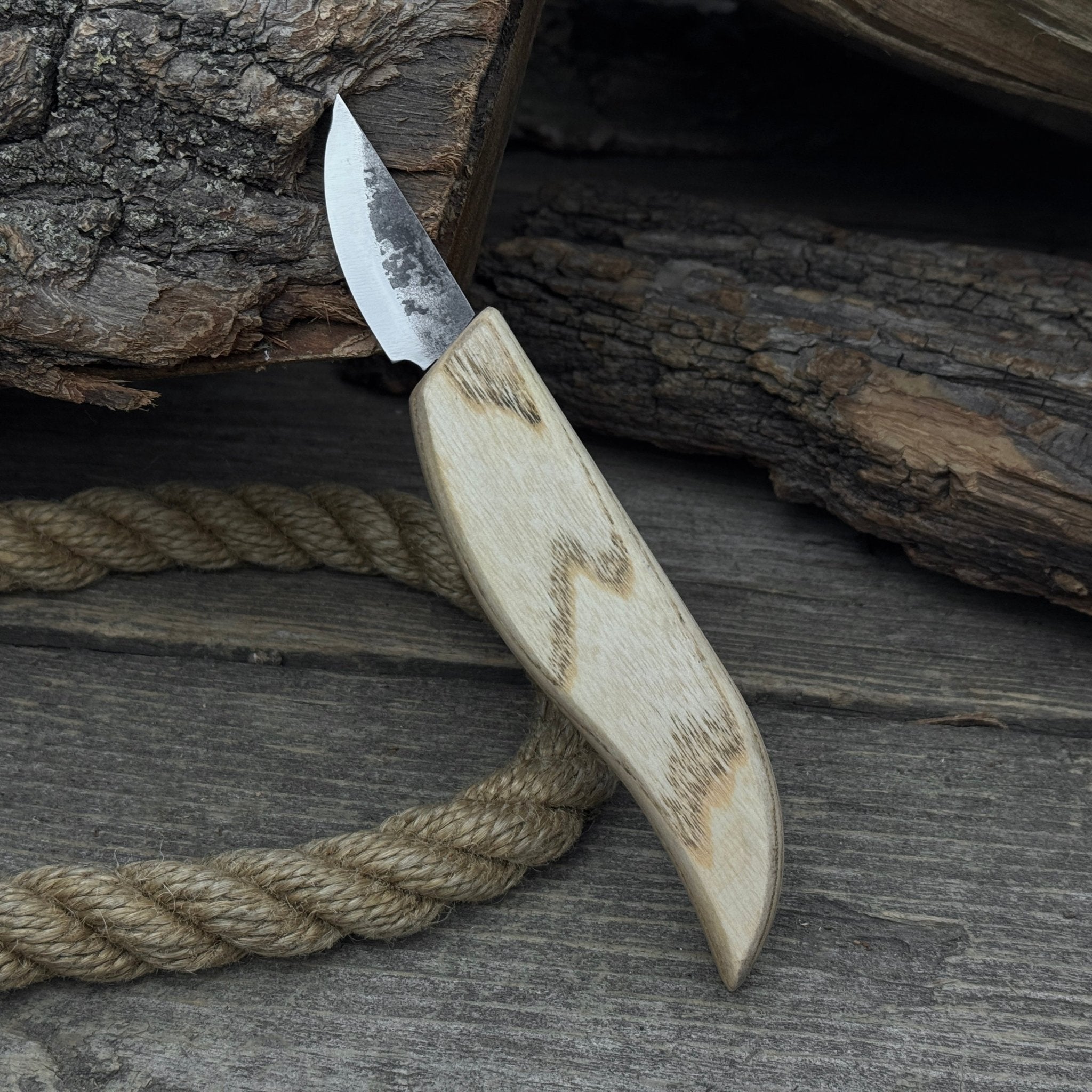 Hand-Forged Carving Knife, 4.5 cm (1.77 inches)