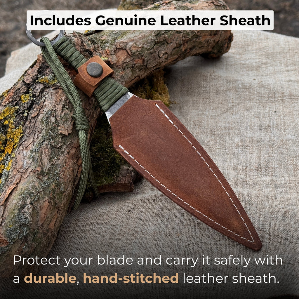 Hand-Forged Throwing Knife, 23 cm (9 inches)