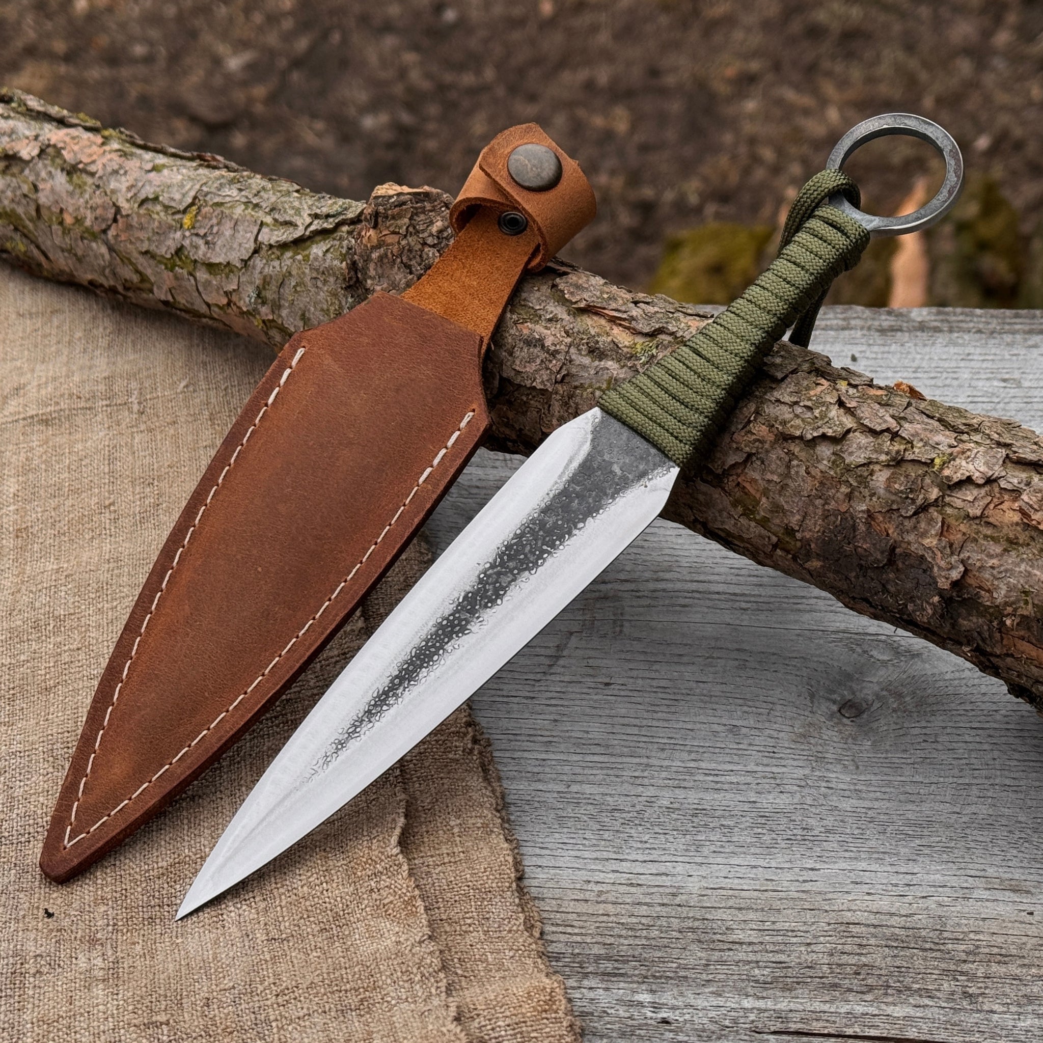 Hand-Forged Throwing Knife, 23 cm (9 inches)