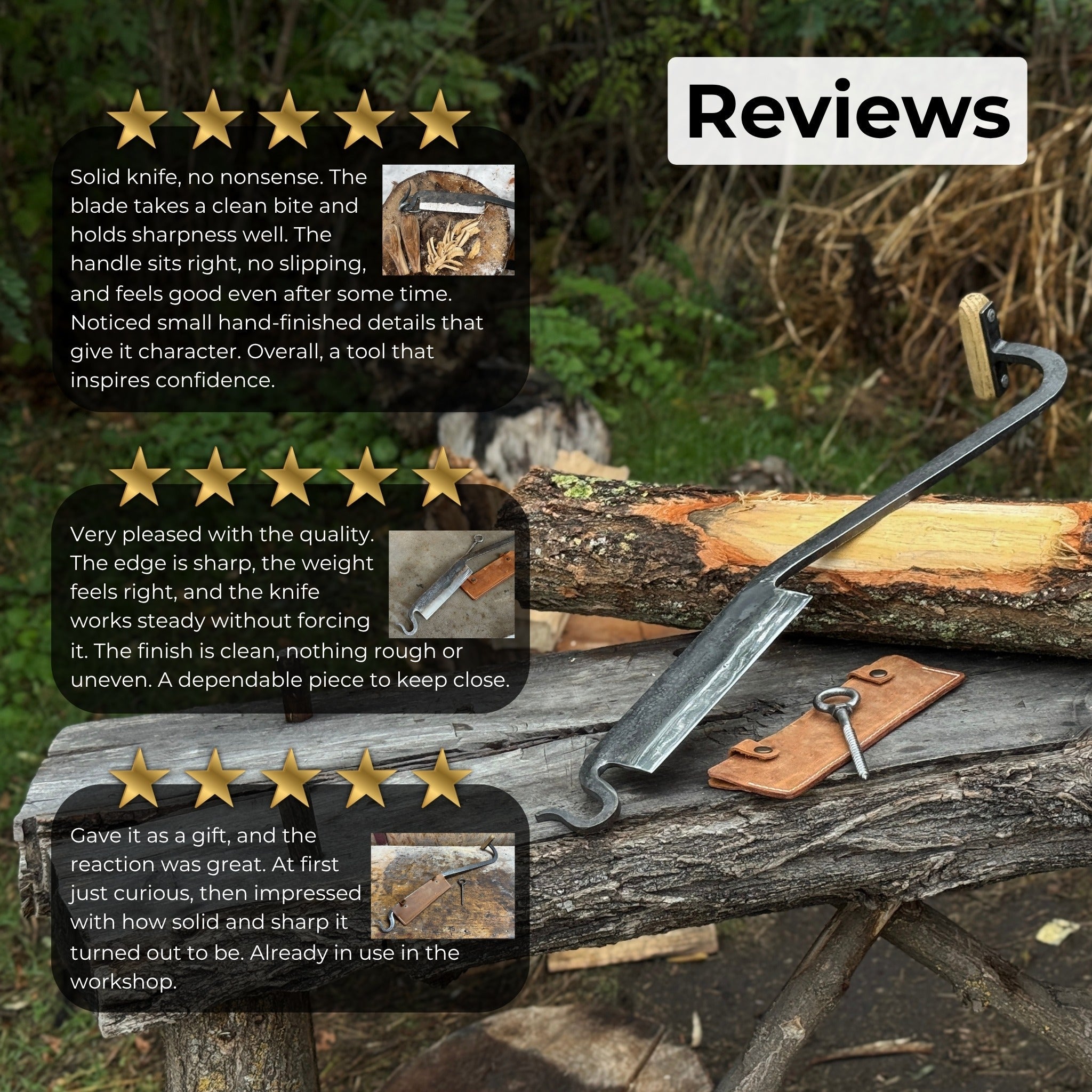 Medium Stock Knife - Cloggers knife