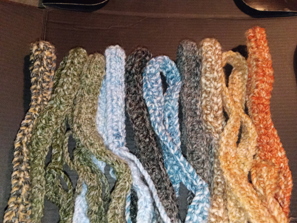 Crocheted Headband - 2 strands