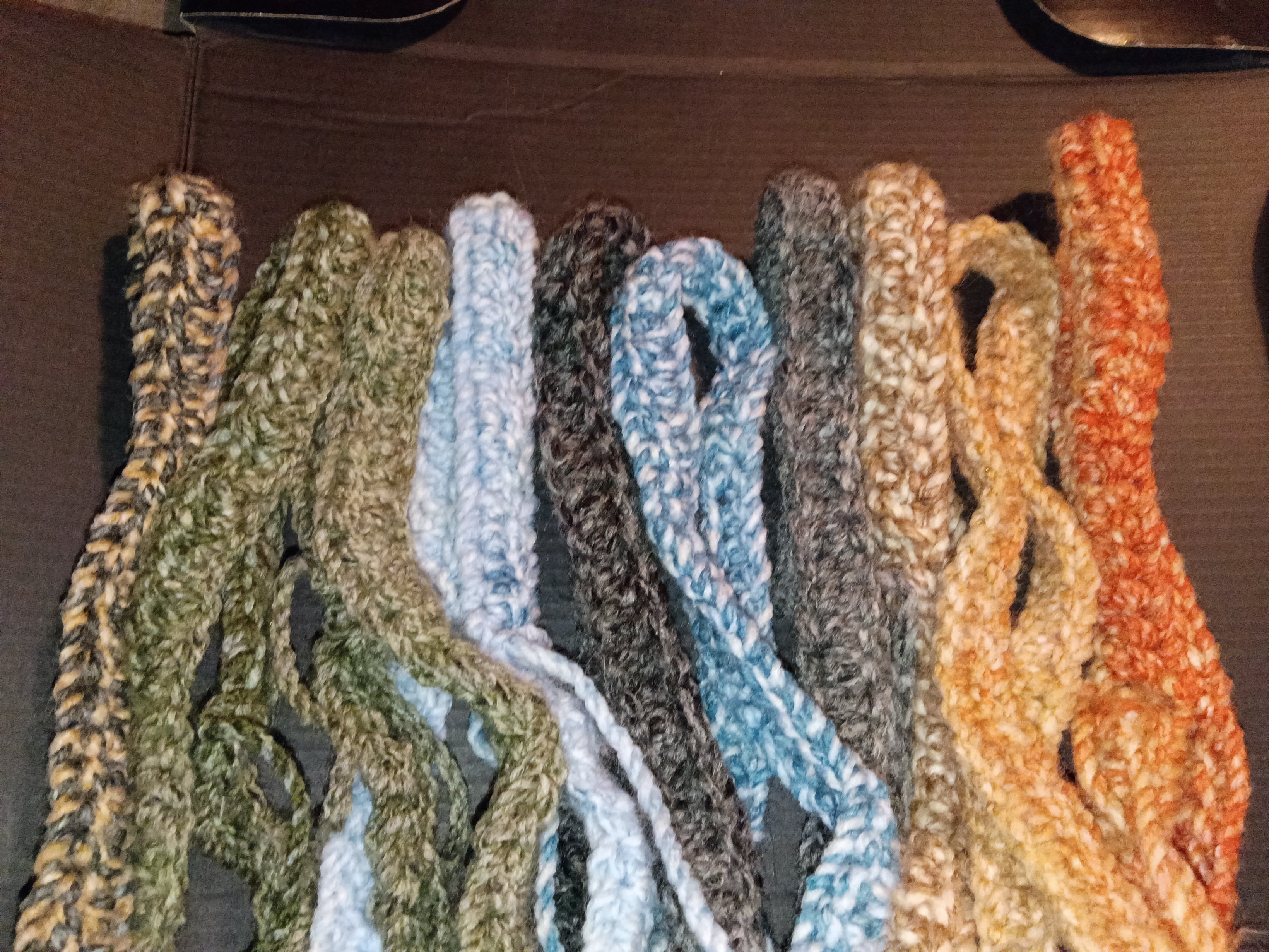 Crocheted Headband - 2 strands