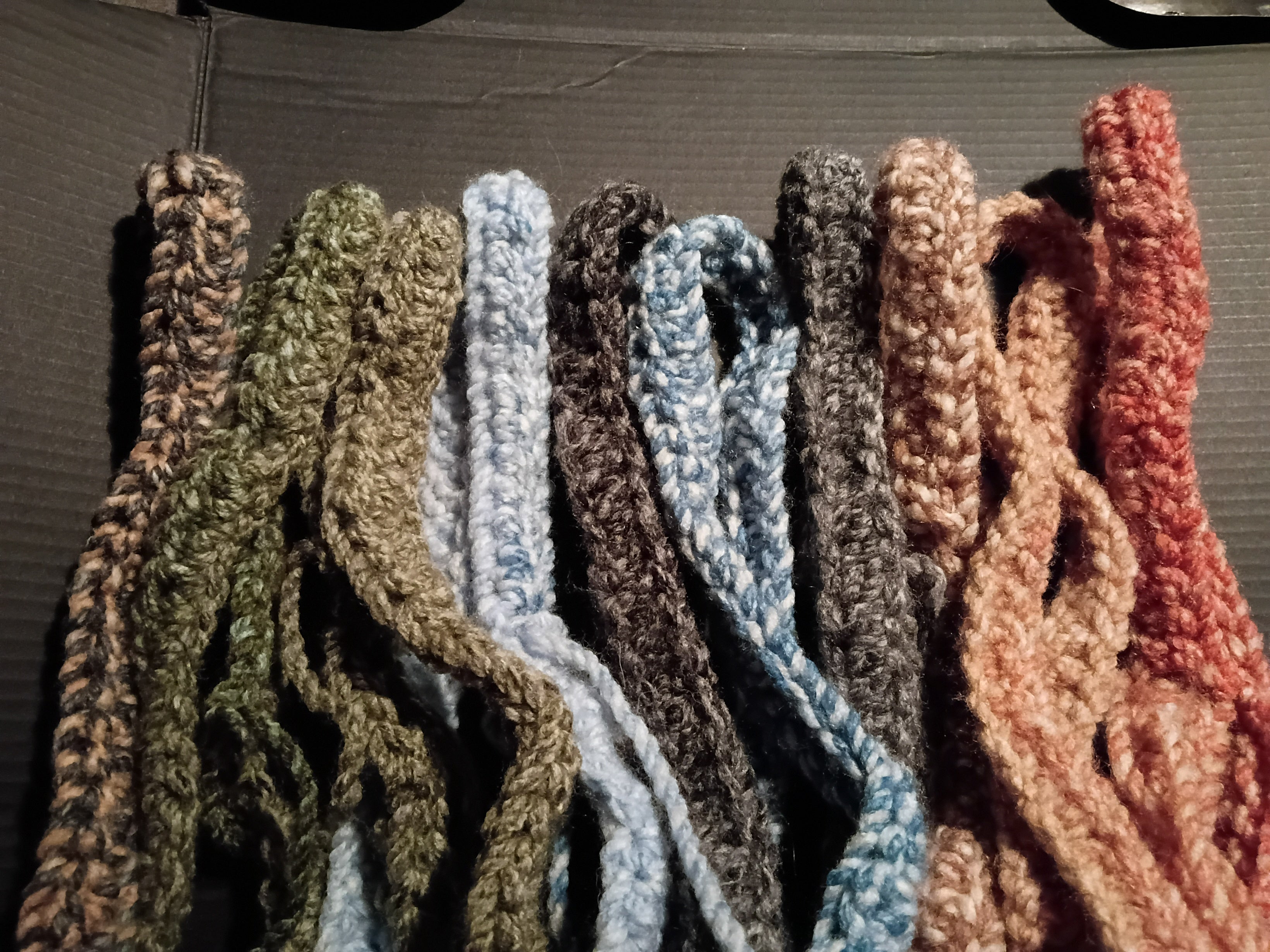 Crocheted Headband - 2 strands