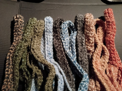 Crocheted Headband - 2 strands