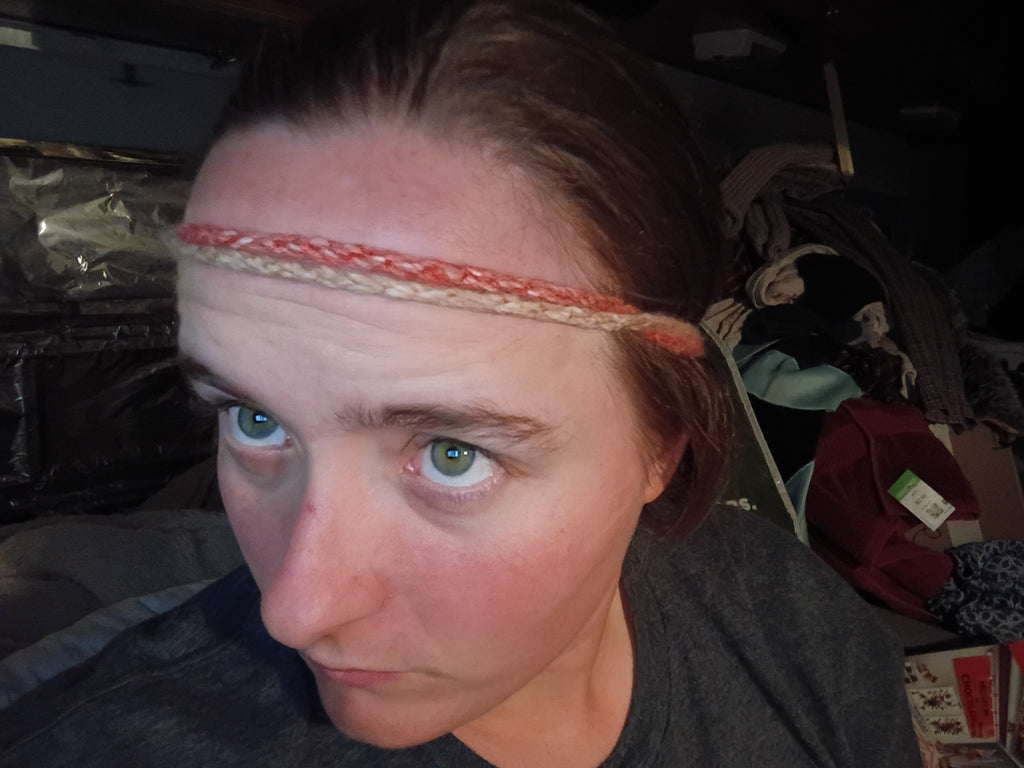 Crocheted Headband 1 strand