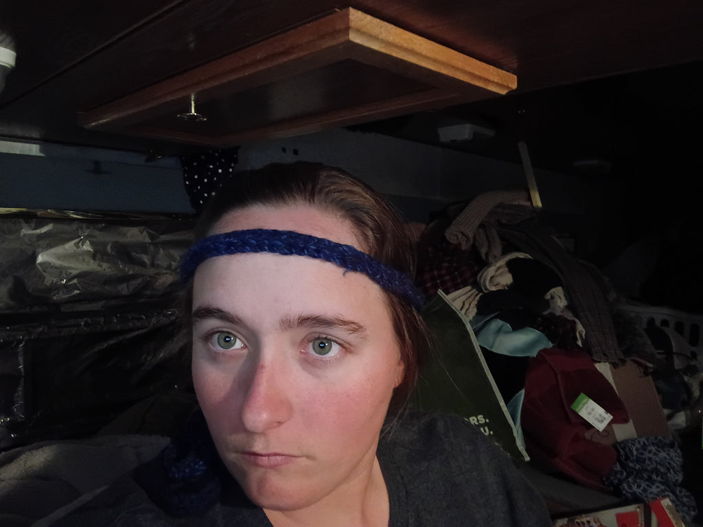 Crocheted Headband - 2 strands