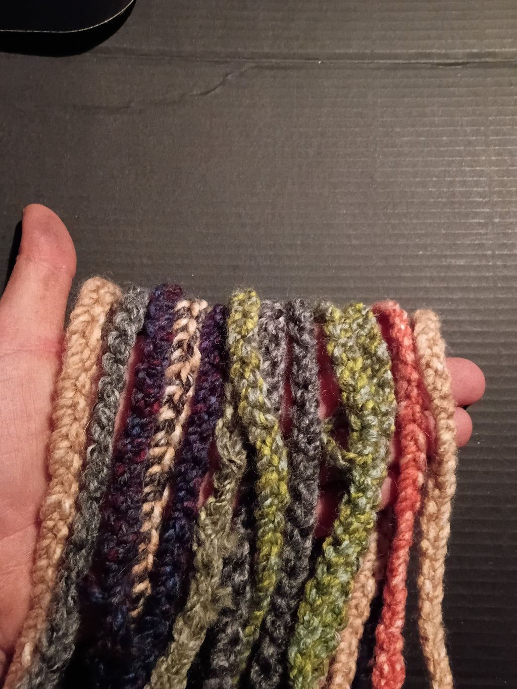 Crocheted Headband 1 strand