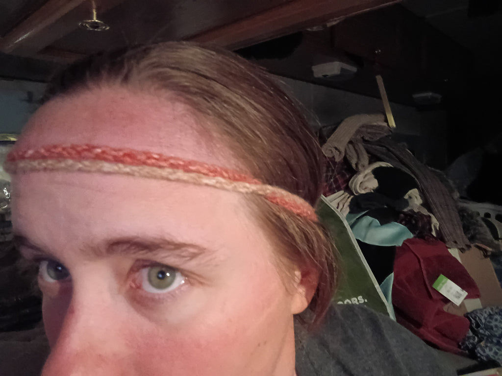 Crocheted Headband 1 strand