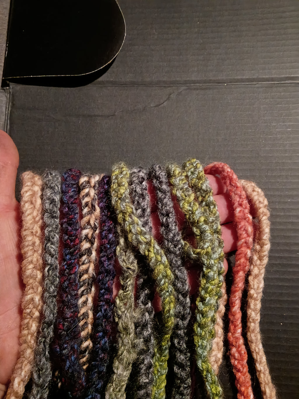 Crocheted Headband 1 strand