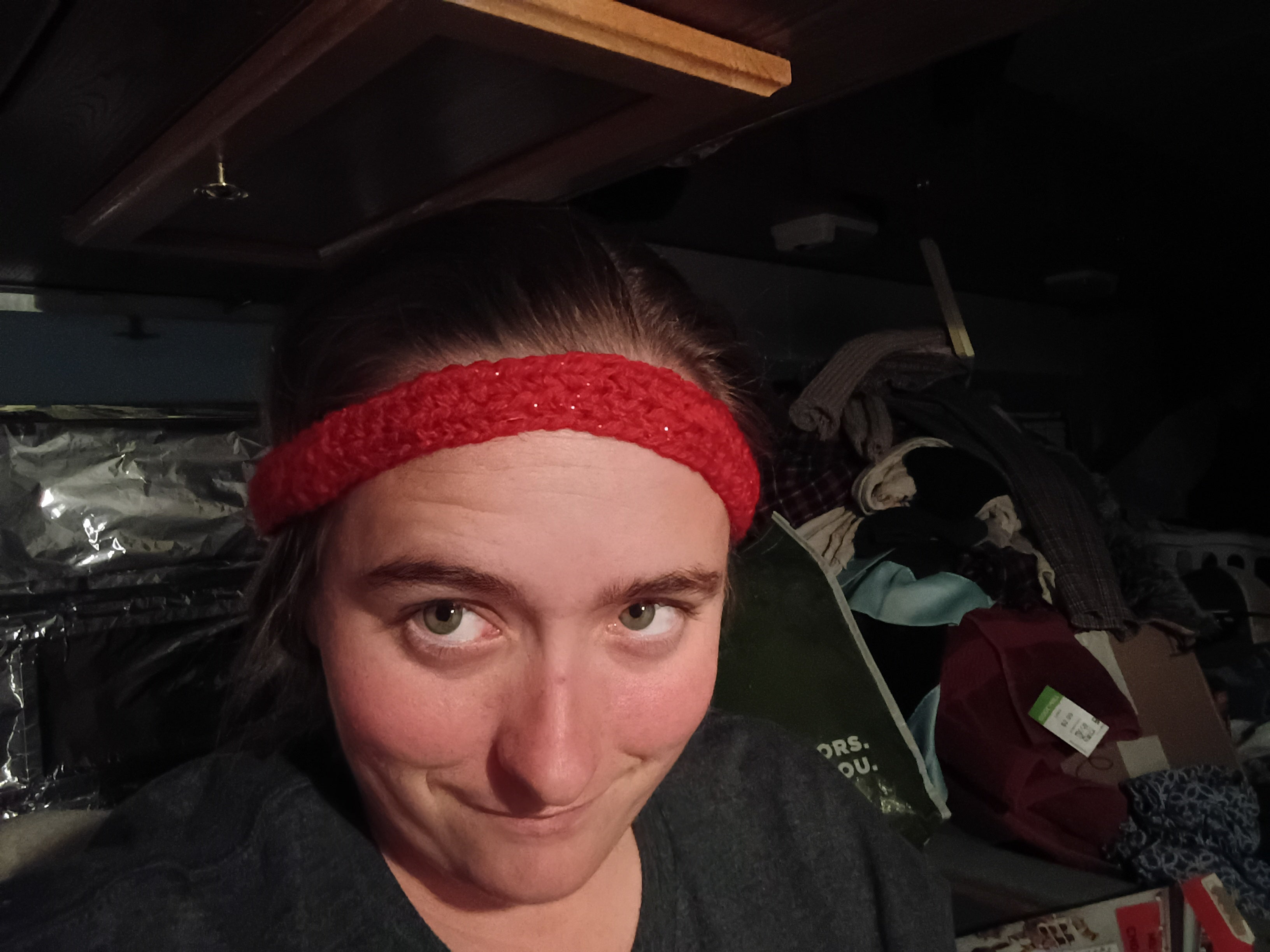 Crocheted Headband - 2 strands