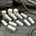 Set of 16 Linden Wood Carving Blanks